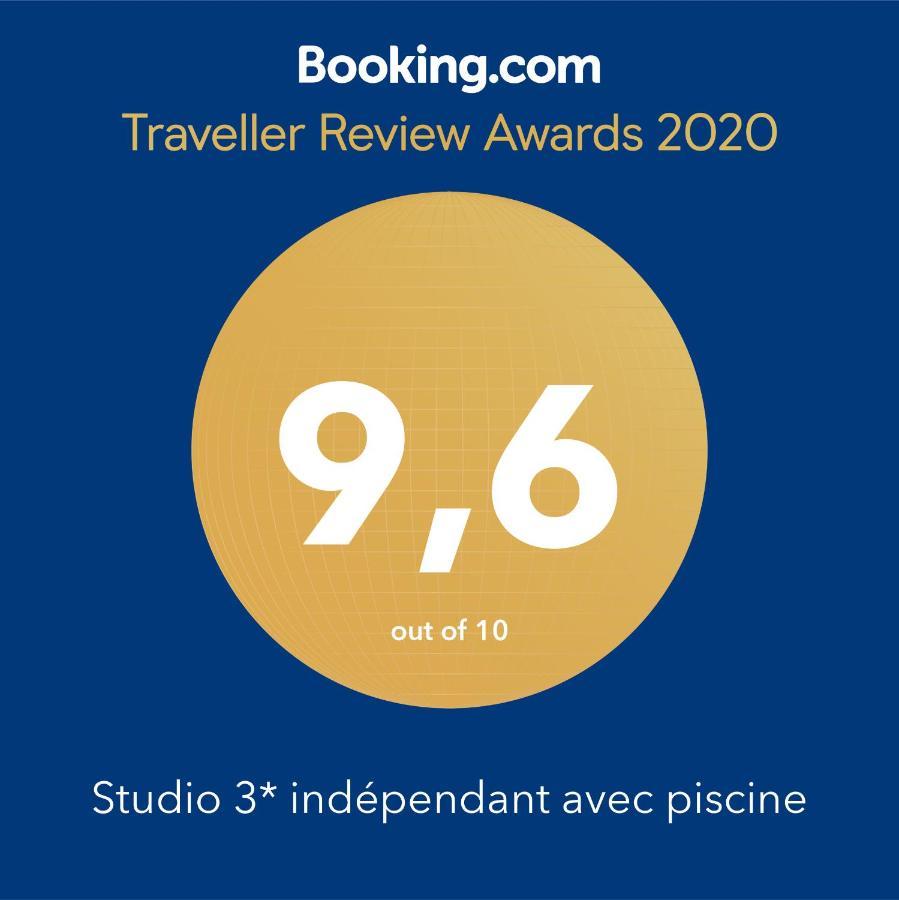 Maison 4 Etoiles Et Studio 3 Etoiles Independants Avec Piscine 索格岛 外观 照片